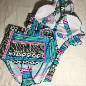 Aztec 2 piece swimsuit